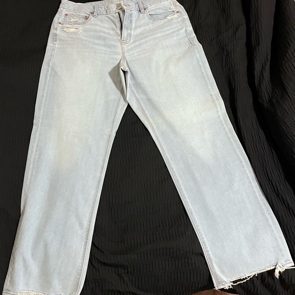 American Eagle Outfitters Light Blue Flare Jeans